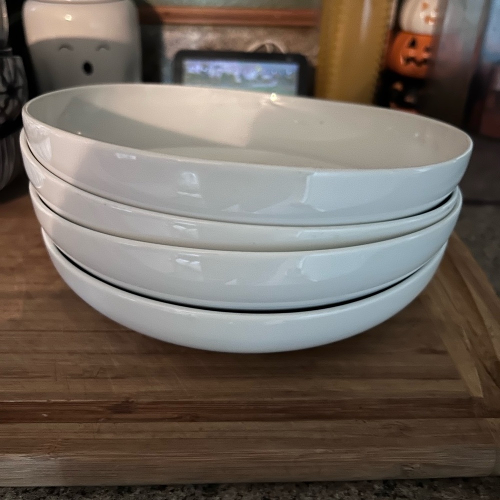 West Elm Organic Porcelain Pasta Bowls